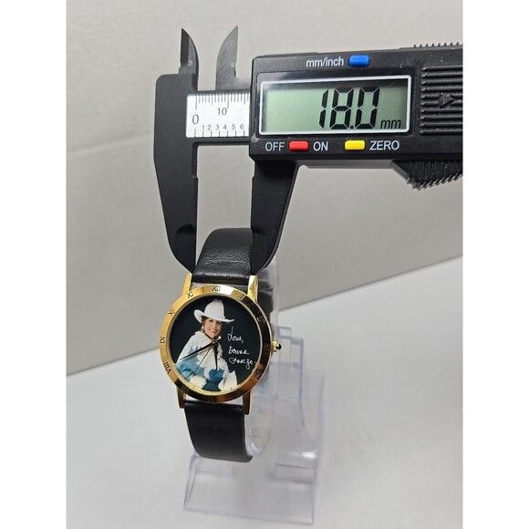 Donna Fargo Image Country Music Gold Tone Quartz Watch New Battery Vintage USA main image 11